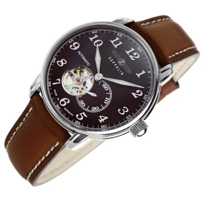 3. Herrenarmbanduhr ZEPPELIN LZ127 Graf Automatic 7666-4 + BOX