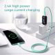 6. Joyroom Bowling-Datenkabel S-2030M8 USB-A / Micro-USB 3A 2 m – grün