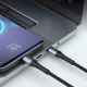 13. 3mk Hyper Cable N-SERIES USB-A / USB-C 2m 9V/2A 18W / schwarz