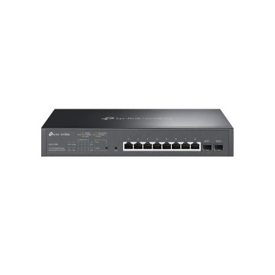 TP-Link Omada TL-SG2210MP Managed L2/L2+ Gigabit Ethernet (10/100/1000) PoE-Unterstützung 1 HE Schwarz