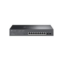 TP-Link Omada TL-SG2210MP Managed L2/L2+ Gigabit Ethernet (10/100/1000) PoE-Unterstützung 1 HE Schwarz