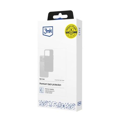 2. 3mk Matt Case für Realme 11 5G - Schwarz