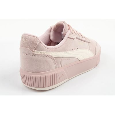 3. Puma Damen-Sportschuhe Carina Mia SD, bequeme Sneaker aus puderrosa Leder