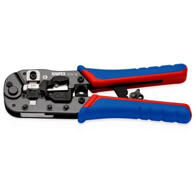 18. Knipex 97 51 13 Kabelcrimpzange, schwarz, blau, rot