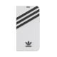 2. Adidas OR Booklet Case PU für iPhone 12 / 12 Pro 6.1" - weiß und schwarz