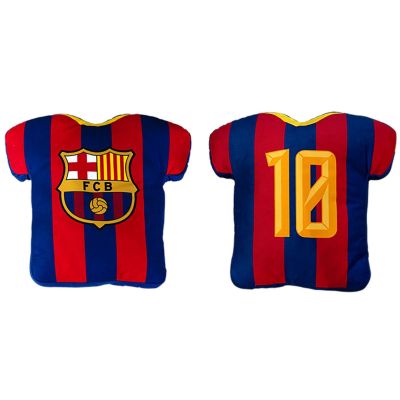 3. FC Barcelona Dekokissen in Form eines Trikots mit der Nummer 10 118574