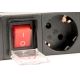 8. GEMBIRD 19"-Rack-Steckdosenleiste PDU EG-PDU-014-C14 1U, 10 A, 8 x SCHUKO, C14-Stecker, 3-m-Kabel
