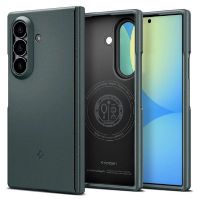 Spigen Air Fit Pro Magsafe Hülle für Samsung Galaxy Z Fold 8 Ultra – Dunkelgrün