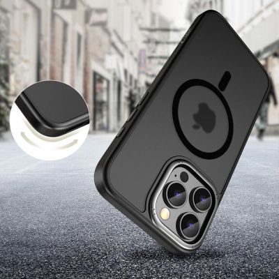 2. Tech-Protect MagEdge MagSafe Hülle für iPhone 16 Pro – durchscheinend