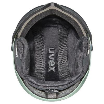 4. Skihelm UVEX Wanted Visor 58–61 cm L grün