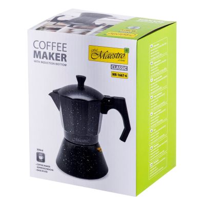 2. MR-1667-6 MAESTRO 6-Tassen-Kaffeemaschine
