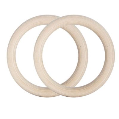 12. Turnringe aus Holz mit Maßband HMS TX07