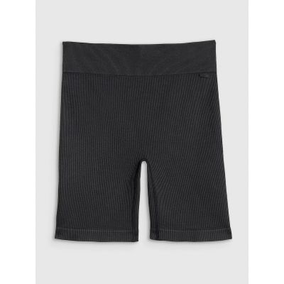 6. Kurze Leggings aus geripptem Strick für Damen, Größe 4F 4FRSS26TSTIF042-20S
