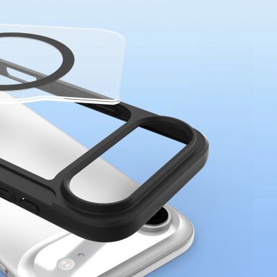 11. Dux Ducis Skin X Pro iPhone 17 Air Hülle mit Wallet, MagSafe kompatibel - Schwarz