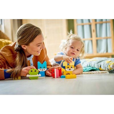 9. LEGO DUPLO MEIN ERSTES 3-in-1-Set 10477 Kreative, niedliche Tiere 3-in-1