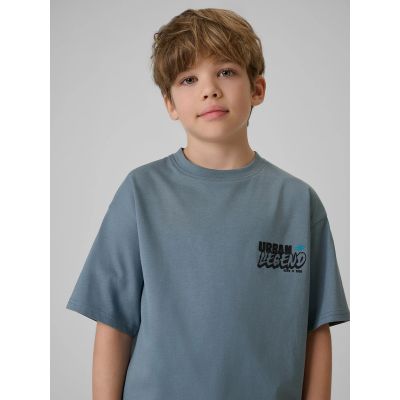 4. Baumwoll-T-Shirt für Jungen 4F 4FJRSS26TTSHM4175-46S