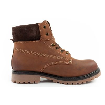 4. Wrangler Arch Herrenschuhe Chelsea Boots elegante Stiefeletten Naturleder Braun