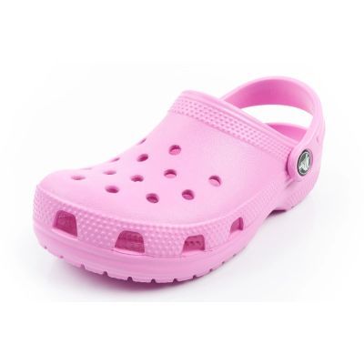 3. Crocs Classic Kinder-Clog-Sandalen, modisches Rosa, bequem, leicht