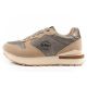 2. Lee Cooper Damen Sneaker, modisch, bequem, langlebig, beige, grau