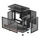 10. DeepCool CH260 WOOD Micro Tower Schwarz, Holz