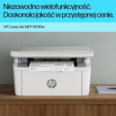 6. HP LaserJet M140w Kabelloser Multifunktions-Schwarzweißdrucker, Kopierer, Scanner