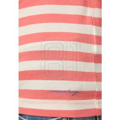 21. Mustang Alina C Gestreiftes T-Shirt W 1013785 12434