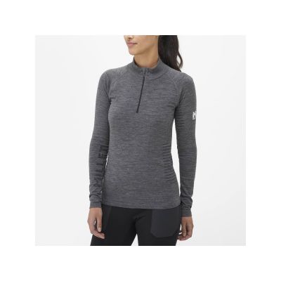 6. MILLET W Drynamic Warm 44958 Zip graphit Unterwäsche