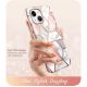 2. Supcase Cosmo Hülle für iPhone 14 Plus – rosa Marmor