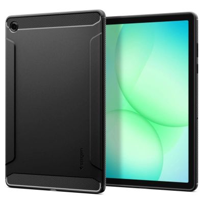 Spigen Rugged Armor Schutzhülle für Samsung Galaxy Tab A11+ Plus 11.0 X230 / X235 / X236 - Schwarz