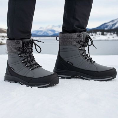 17. Winterstiefel wasserdicht grau DK