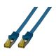 EFB Elektronik MK7001.20BL Netzwerkkabel Blau 20m Cat6a S/FTP (S-STP)