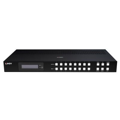3. Lindy 38435 Matrix-Switcher AV-Matrix-Switcher mit integriertem Display
