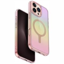 Uniq Iridescia Magclick Ladehülle für iPhone 16 Pro Max, Pink