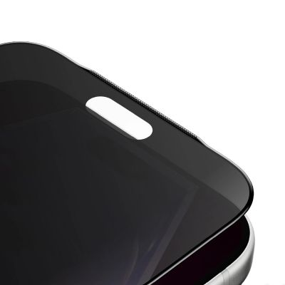 5. AmazingThing Titan +Care Matte Privacy Glass für iPhone 18 Pro Max mit Montagerahmen