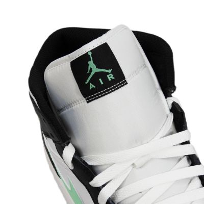 6. Air Jordan 1 Mid Green Glow White Herren-Sneaker - DQ8426-103