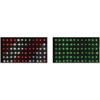 4. Weihnachtsbaumbeleuchtung, Lichtvorhang für den Außenbereich/Innenbereich, 120 LEDs, 300 x 60 cm, mit Fernbedienung, RGB-Farben