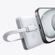 17. Baseus Airpow Lite 10000mAh 22,5W Powerbank mit integrierten USB-C- und Lightning Kabeln – Weiß