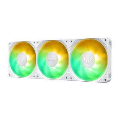 10. ASUS TUF GAMING LC III 360 ARGB LCD WHT Kühlung