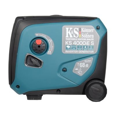 11. Könner & Söhnen KS 4000iE S Generator 3500 W 12 l Benzin Schwarz, Marine