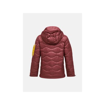 2. PEAK PERFORMANCE W Helium Aop Utility Daunenjacke mit Kapuze für Damen, mehrfarbig
