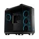 4. Asus TUF GAMING GT502 HORIZON TG ARGB SCHWARZES Gehäuse