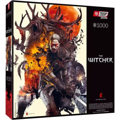 5. Gute Beute: The Witcher – Monster-Puzzle, 1000 Teile