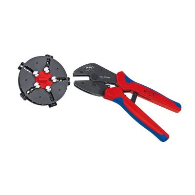 2. Knipex 97 33 02 Kabelcrimpzange, blau, rot