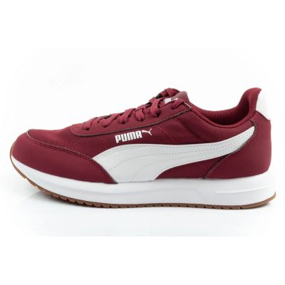 2. Puma Sportschuhe, Sneaker für Herren, Modell R78 Lightwind, bequem, modisch, bordeauxrot