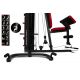 2. Multigym PRO BMG 4700 Bank mit Gewichtsstapel 66kg
