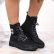 27. Rieker W RKR557 wasserdichte bequeme Stiefeletten