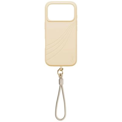2. Uniq Coehl Serina Hülle für iPhone 17 Pro, magnetische Aufladung, Beige
