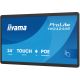 3. iiyama TW2424AS-B3P Digital Signage-Display, interaktives Flachbildschirm-Display, 60,5 cm (23,8 Zoll), Wi-Fi, 450 cd/m² Full HD, schwarzer Touchscreen, integrierter Prozessor, Android, 24/7-Betrieb