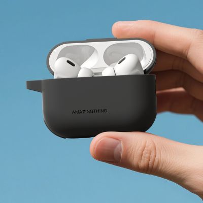 5. AmazingThing Omni Case Titan Hülle für AirPods Pro 3 - Schwarz