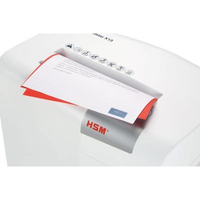 10. HSM Shredstar X13 Aktenvernichter, 23 l, 4 x 37 mm
